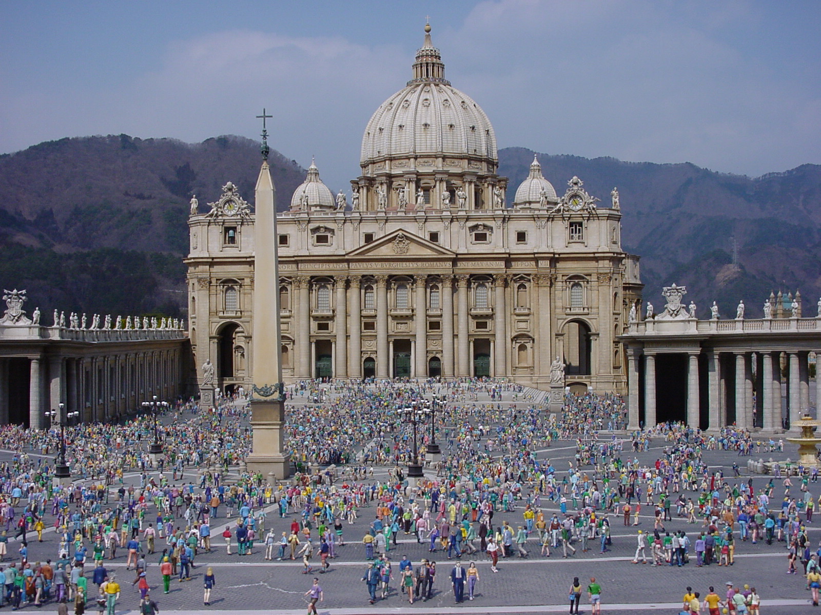 La Basílica de San Pedro en el Vaticano