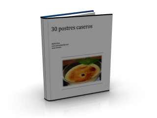 Llevate gratis el libro de cocina «30 recetas de postre»