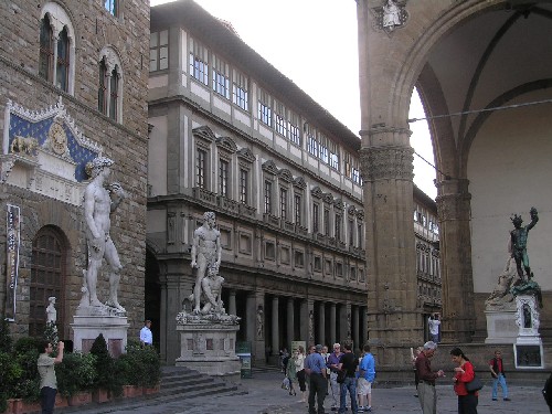 Plaza de la Señoría en Florencia