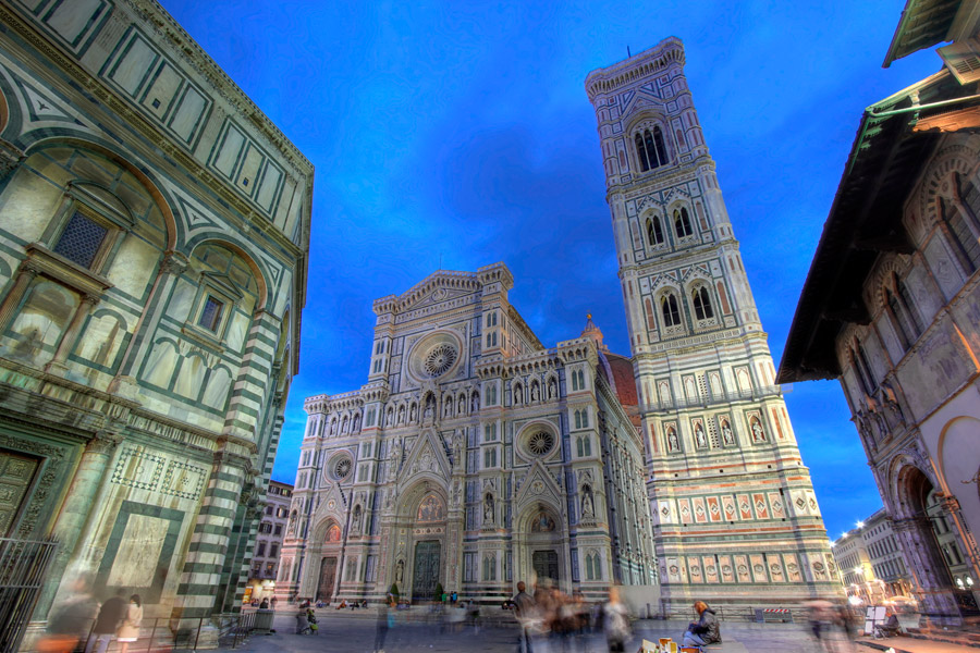 Piazza del Duomo o Plaza del Duoma en Florencia