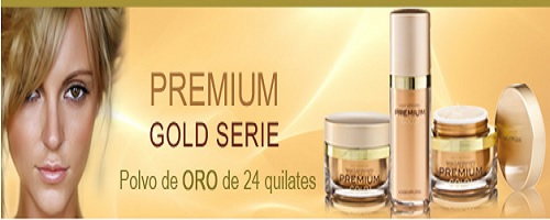 Premium Gold Serie, los cosméticos con polvo de oro de CebaNatural