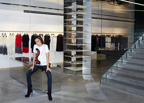 Victoria Beckham inaugura su boutique de Londres